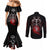 skull-couples-matching-mermaid-dress-and-long-sleeve-button-shirts-prayer-skull