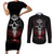 skull-couples-matching-short-sleeve-bodycon-dress-and-long-sleeve-button-shirts-prayer-skull