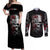 skull-couples-matching-off-shoulder-maxi-dress-and-long-sleeve-button-shirts-three-skull-no-see-evil-rose