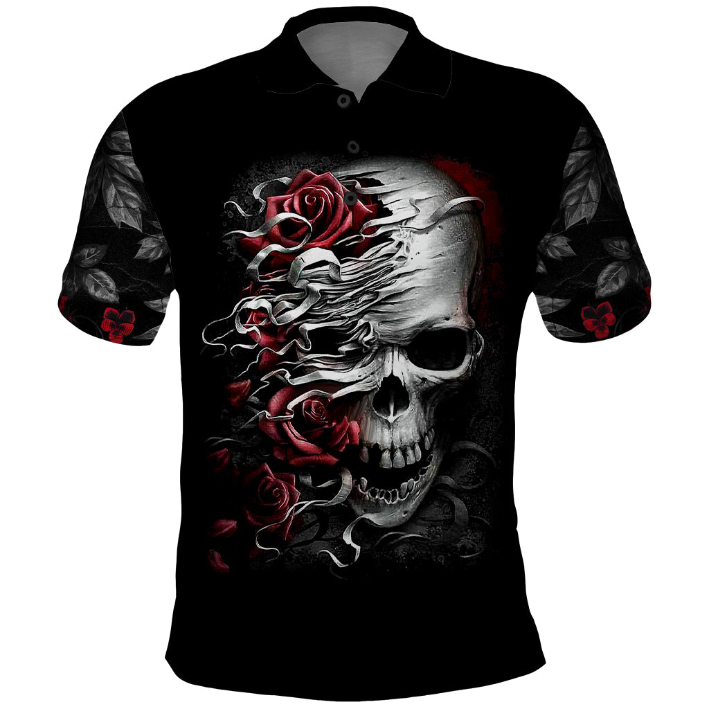 skull-polo-shirt-three-skull-no-see-evil-rose