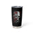 Skull Tumbler Cup Three Skull No See Evil Rose