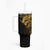 Skull Tumbler With Handle Golden Warrior Royal