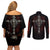 skull-couples-matching-off-shoulder-short-dress-and-long-sleeve-button-shirts-head-skeleton-cross-skull