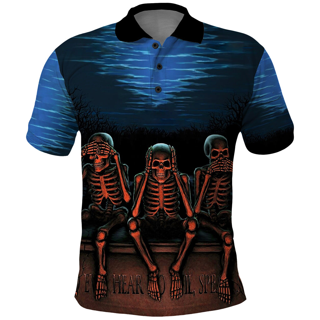 skull-polo-shirt-three-skeleton-no-see-no-speak-no-hear