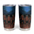 Skull Tumbler Cup Three Skeleton No See No Speak No Hear