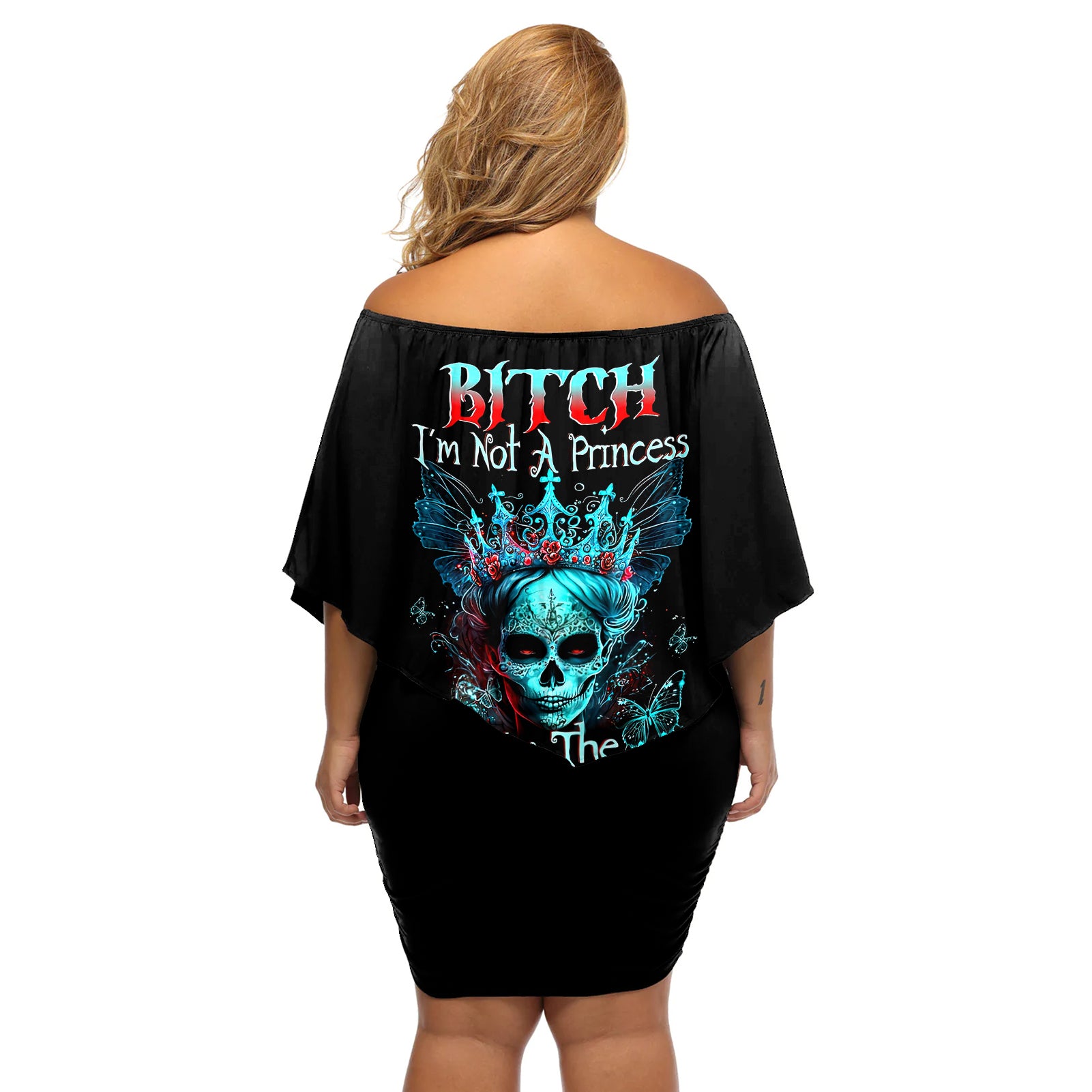 da-de-los-muertos-skull-off-shoulder-short-dress-im-not-a-princess-im-the-queen