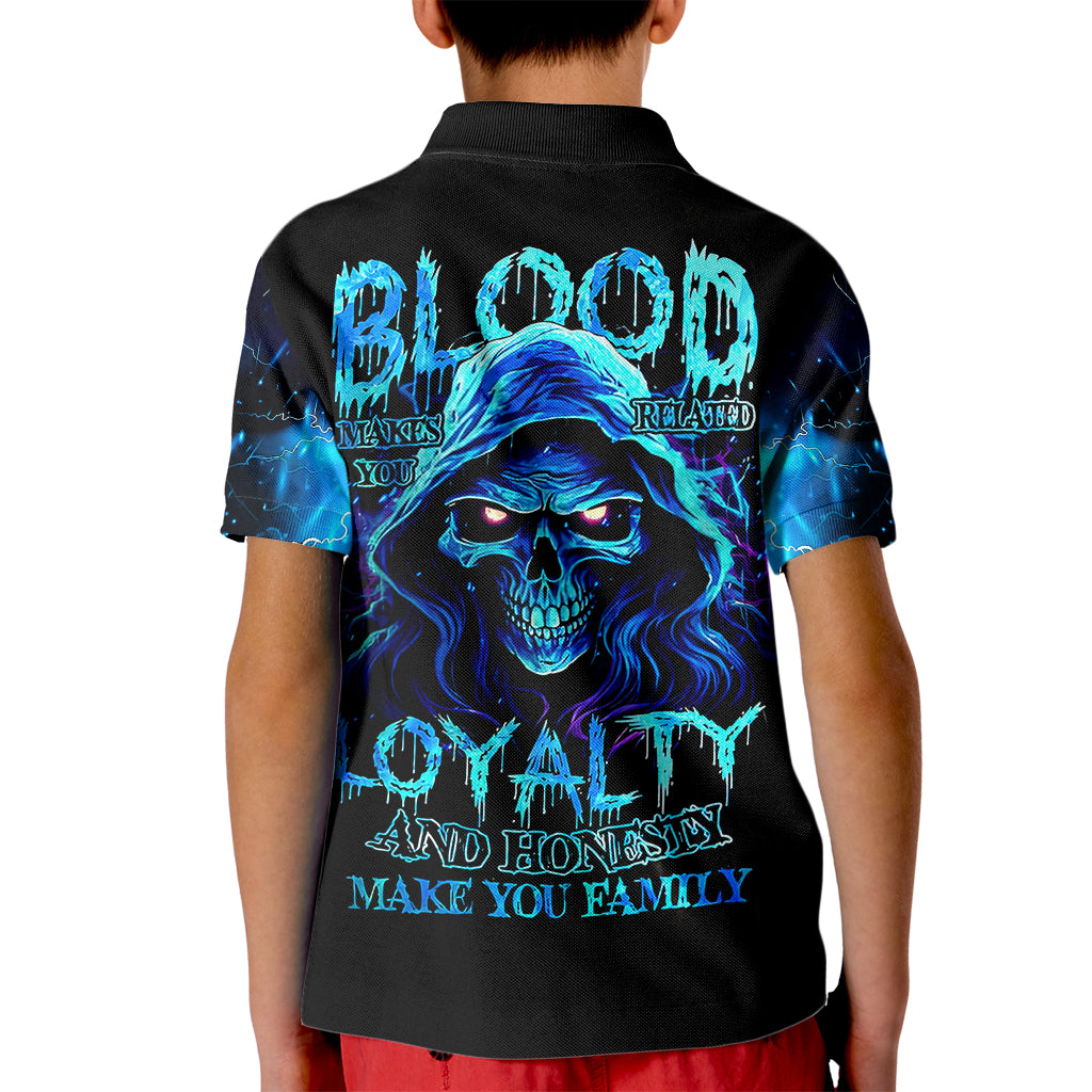 blue-flame-skull-kid-polo-shirt-blood-make-you-related