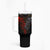 Skull Tumbler With Handle Devil And Angel Twin Skull