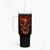 Flame Skull Tumbler With Handle SKull Face Inside Me