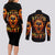 flame-skull-couples-matching-long-sleeve-bodycon-dress-and-long-sleeve-button-shirts-i-can-fix-stupid-but-that-hurt