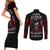 blood-skull-couples-matching-short-sleeve-bodycon-dress-and-long-sleeve-button-shirts-i-never-alone-my-demon-with-me-247