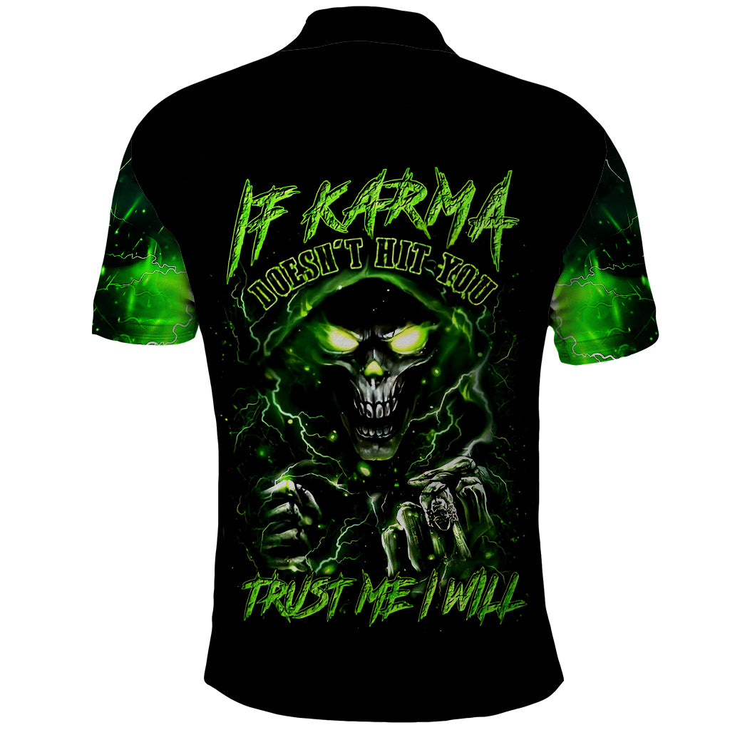 thunder-skull-polo-shirt-if-karma-dont-hit-you-trust-me-i-will