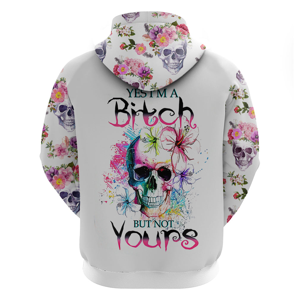 watercolor-skull-hoodie-yes-im-bitch-but-not-your