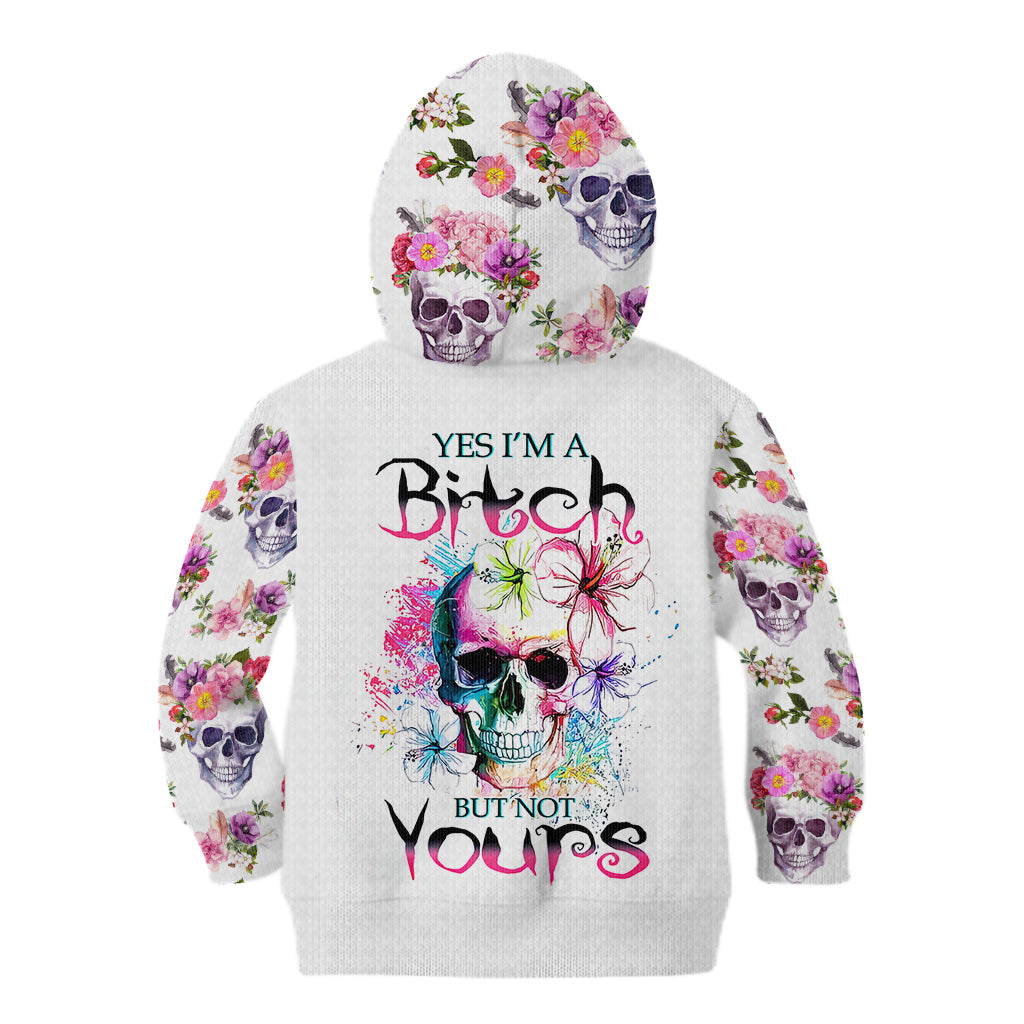 watercolor-skull-kid-hoodie-yes-im-bitch-but-not-your