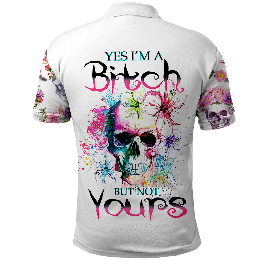 watercolor-skull-polo-shirt-yes-im-bitch-but-not-your