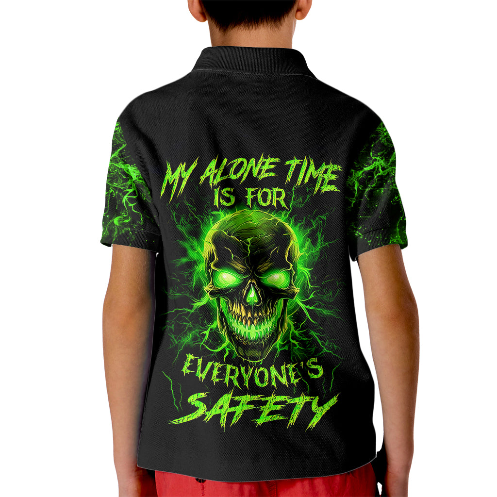 flame-skull-kid-polo-shirt-my-alone-time-is-for-everyone-safe