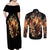 fire-skull-couples-matching-off-shoulder-maxi-dress-and-long-sleeve-button-shirts-flame-skull-ride-or-die