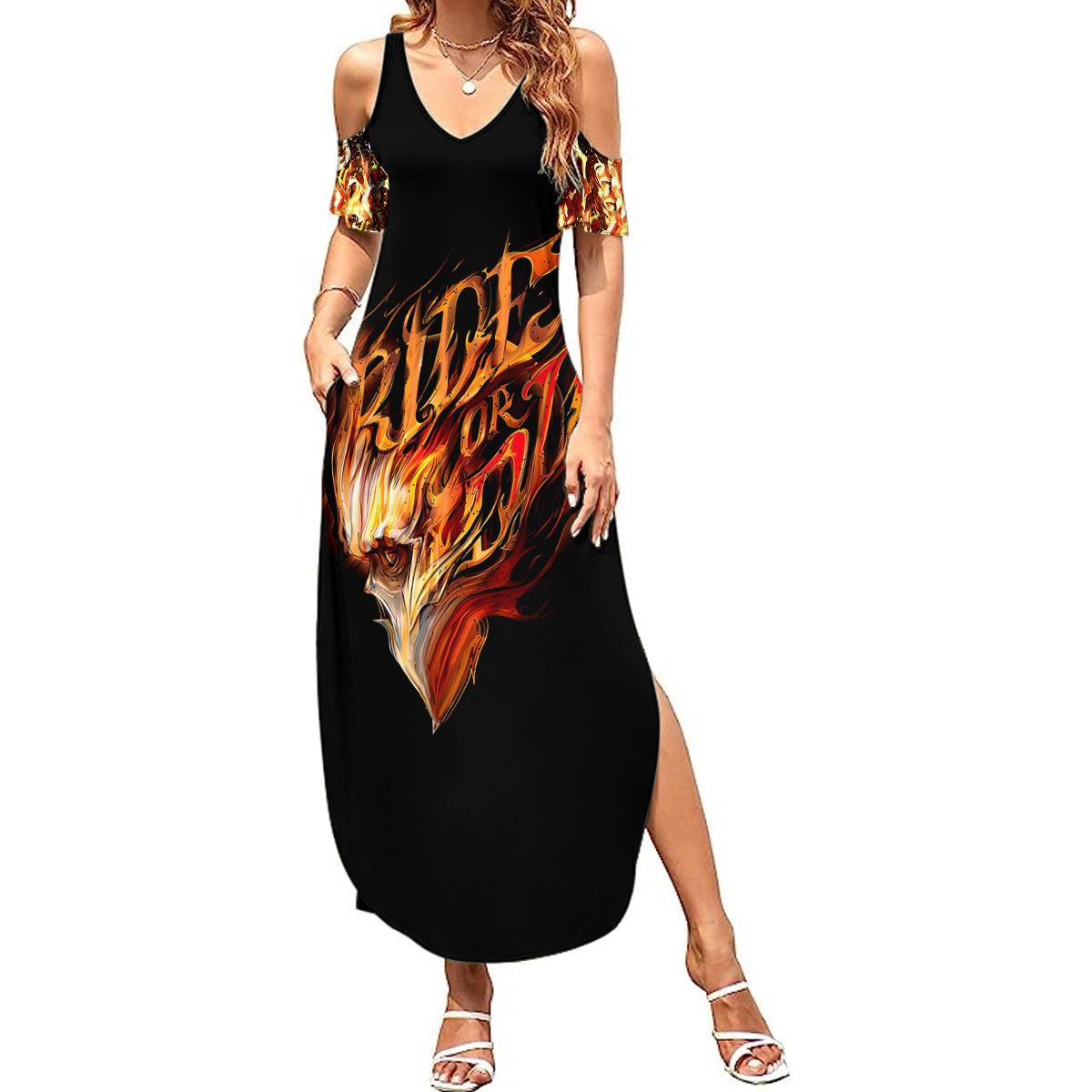 fire-skull-summer-maxi-dress-flame-skull-ride-or-die