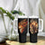 Fire Skull Tumbler With Handle Flame SKull Ride Or Die