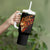 Fire Skull Tumbler With Handle Flame SKull Ride Or Die