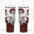 Rose Skull Tumbler With Handle Rose Skull Day Of The Dead