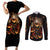 flame-skull-couples-matching-short-sleeve-bodycon-dress-and-long-sleeve-button-shirts-flame-skeleton-inside-my-body