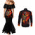 fire-skull-couples-matching-mermaid-dress-and-long-sleeve-button-shirts-dead-fire-skeleton-scream