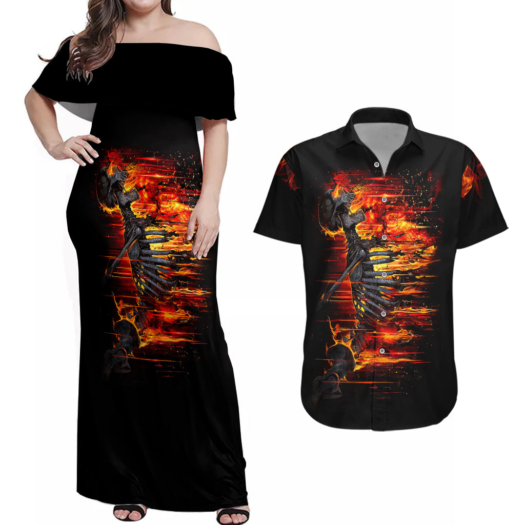 fire-skull-couples-matching-off-shoulder-maxi-dress-and-hawaiian-shirt-dead-fire-skeleton-scream