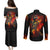 fire-skull-couples-matching-puletasi-dress-and-long-sleeve-button-shirts-dead-fire-skeleton-scream