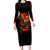 fire-skull-long-sleeve-bodycon-dress-dead-fire-skeleton-scream