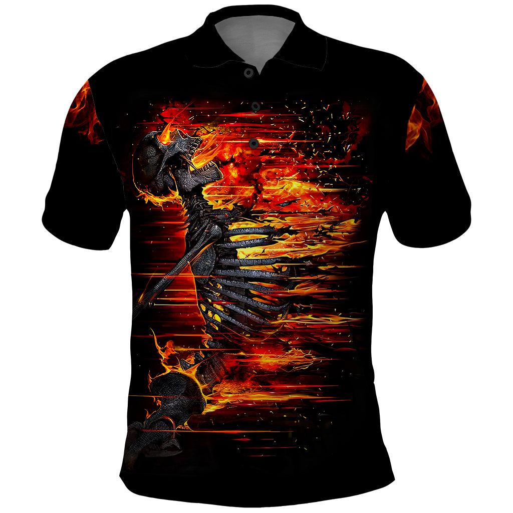 fire-skull-polo-shirt-dead-fire-skeleton-scream