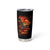 Fire Skull Tumbler Cup Dead Fire Skeleton Scream