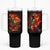 Fire Skull Tumbler With Handle Dead Fire Skeleton Scream