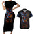 devil-skull-couples-matching-short-sleeve-bodycon-dress-and-hawaiian-shirt-devil-face-scream