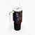 Devil Skull Tumbler With Handle Devil Face Scream