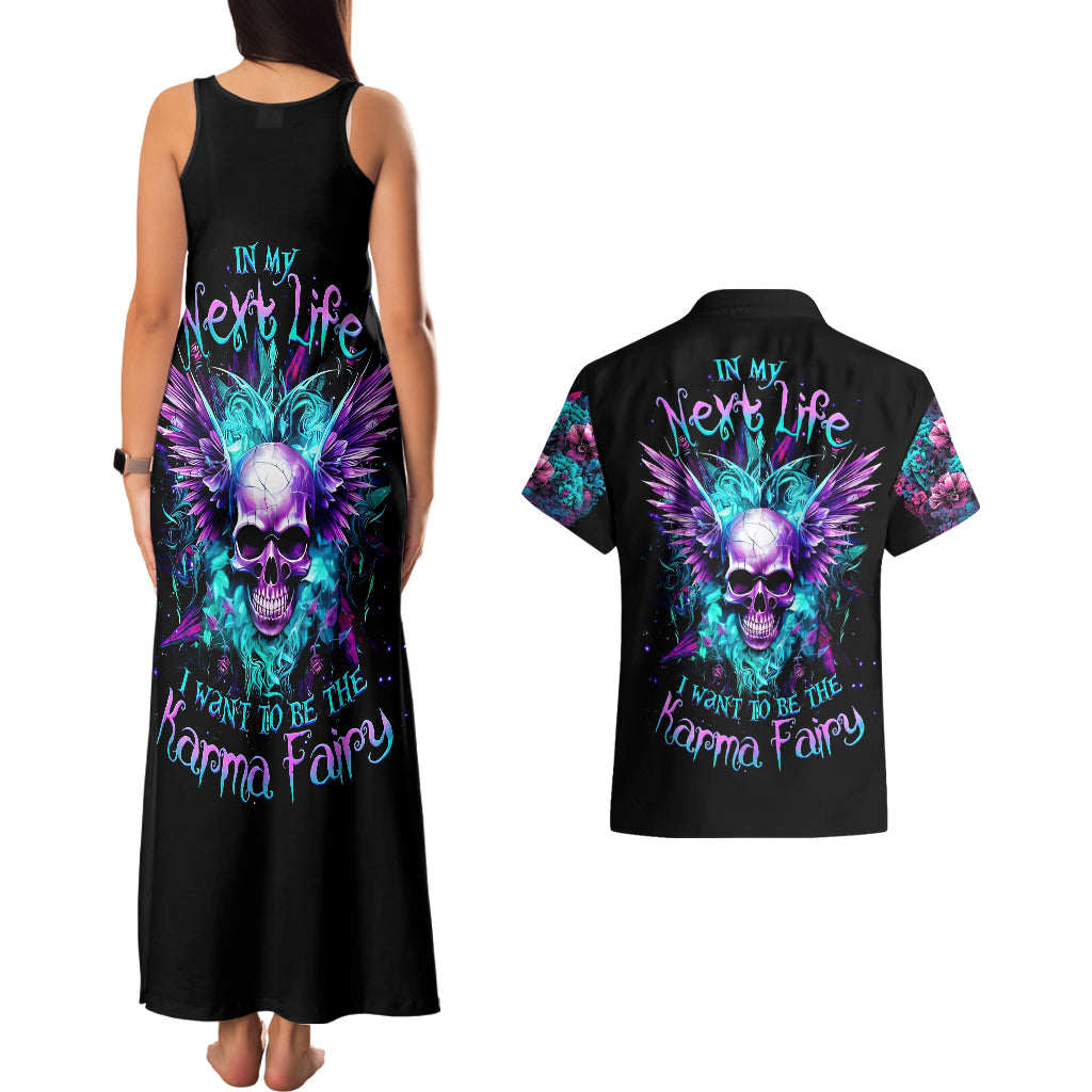 wings-skull-couples-matching-tank-maxi-dress-and-hawaiian-shirt-want-to-be-karma-fairy-rose-skull