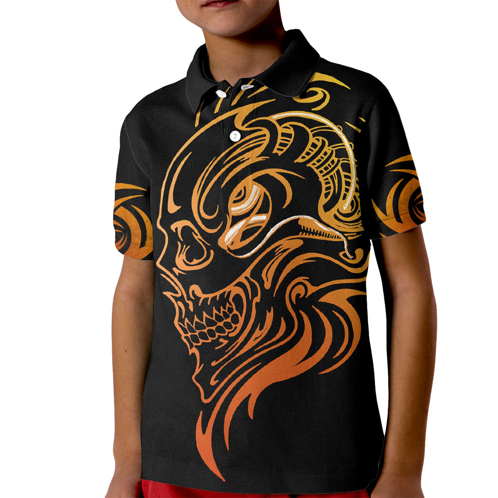 tattoo-skull-kid-polo-shirt-golden-skull-face-tattoo