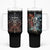 Warrior Skull Tumbler With Handle Skull Warrior Viking