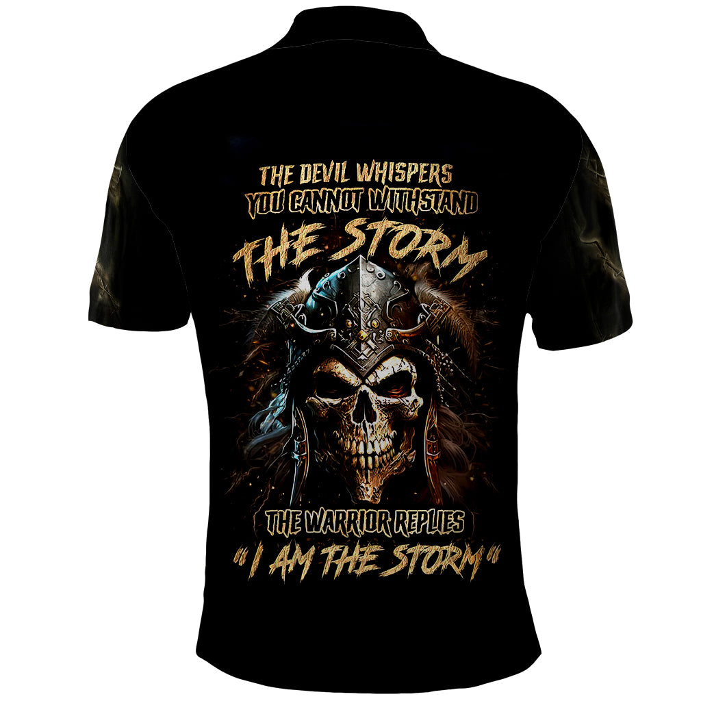 warrior-skull-polo-shirt-the-warrior-replies-iam-the-storm