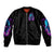 Flame Skull Bomber Jacket Did I Piss You Off That Great At Least I'm Doing Something Right