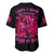 Flame Skull Baseball Jersey I Have 3 Sides Quite Sweet Funny Crazy And The Side You Never See