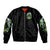 Reaper Skull Bomber Jacket I Think I Was Designed To Be Alone