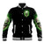 Thunder Skull Baseball Jacket I'm Not Anti-Social I Must Not User Friendly