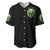 Thunder Skull Baseball Jersey I'm Not Anti-Social I Must Not User Friendly