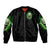 Thunder Skull Bomber Jacket I'm Not Anti-Social I Must Not User Friendly