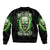 Thunder Skull Bomber Jacket I'm Not Anti-Social I Must Not User Friendly