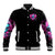 Skull Lady Baseball Jacket In My Next Life I Want To Be The Karma Fairy