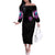 Skull Lady Off The Shoulder Long Sleeve Dress In My Next Life I Want To Be The Karma Fairy