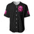 Skull Lady Baseball Jersey Look Hot Be Cold