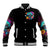 Flower Jeep Baseball Jacket Not All Who Wander Are Lost